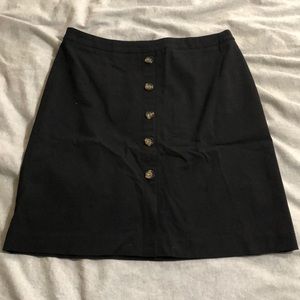 Black Long Circle Skirt